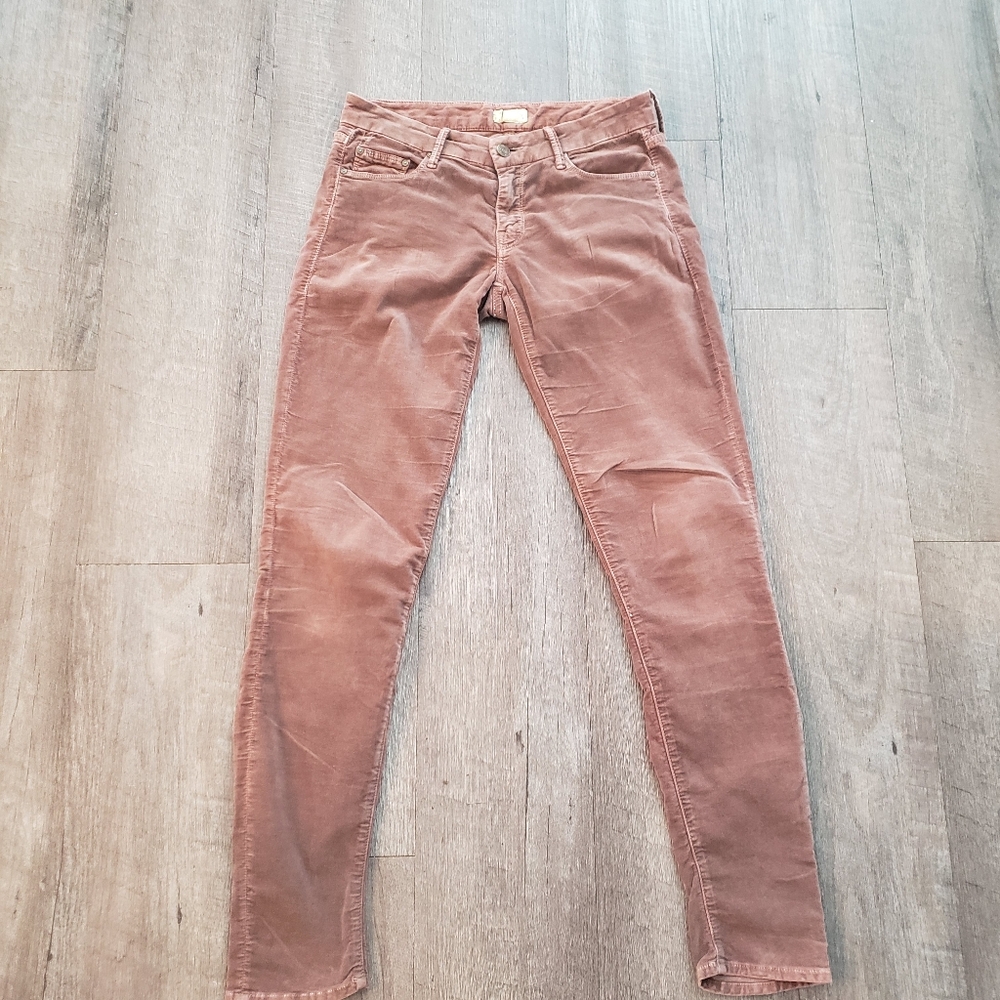 MOTHER Women's Skinny Jeans in Brown